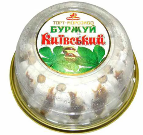 Морозиво Ласунка торт Буржуй Київський 800г