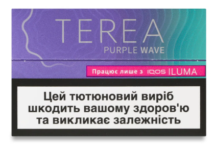Виріб Terea Purple Wave тютюновмісний для нагрівання 20шт б/а