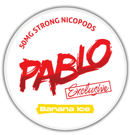 Паучі Pablo Exclusive Banana ice 20шт