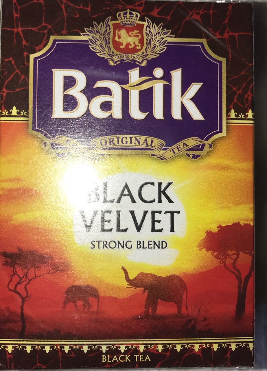 Чай Batik Чорний бархат чорний 90г