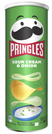 Чипси Pringles Sour Cream & Onion 165г
