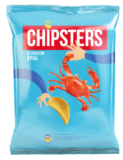 Чипси Chipster’s Краб 70г