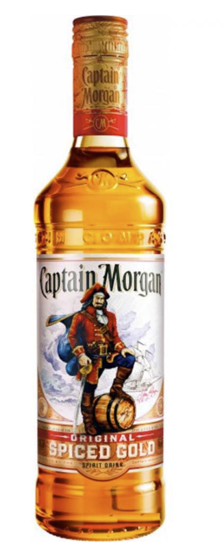 Напій Captain Morgan Spiced Gold ромовий алк. 0,7л