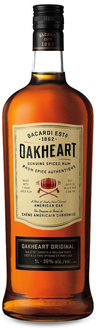 Напій Bacardi Oakheart ромовий алк. 35% 0,5л