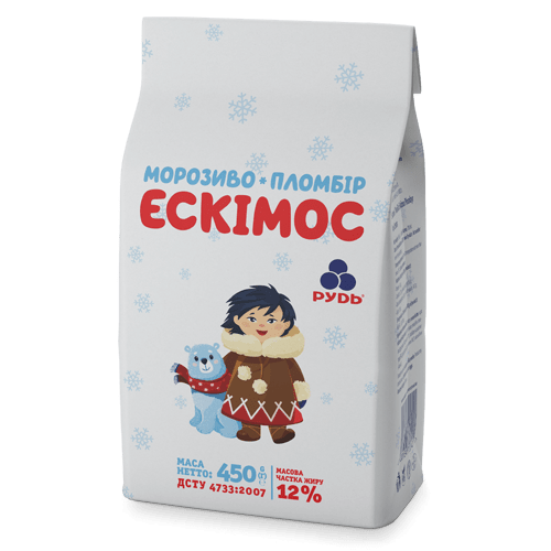 Морозиво Рудь Ескімос 450г