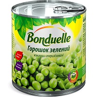 Горошок Bonduelle зелений з/б 400г