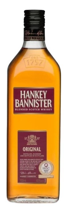 Віскі Hankey Bannister Original 40% blended 0,5л