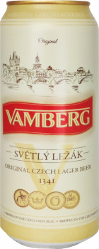 Пиво Vamberg Svetly Lezak з/б 0,5л