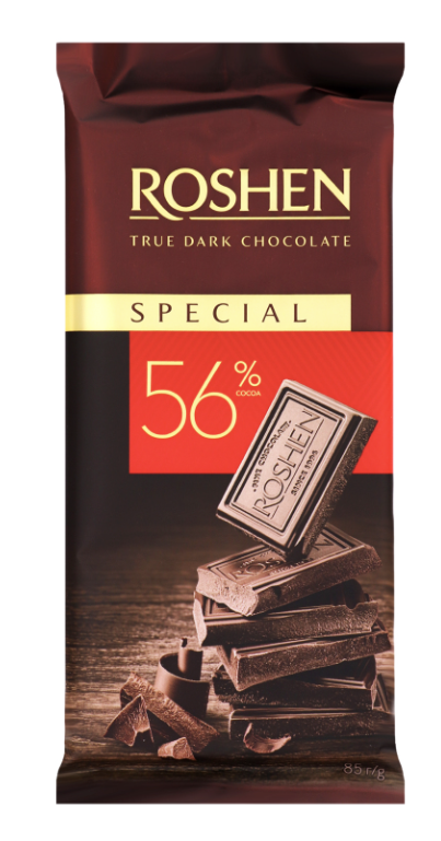 Шоколад Roshen Dark 56% 85г