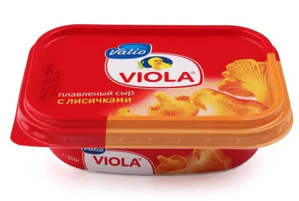 Сир Valio Viola з лисичками плав. 200г