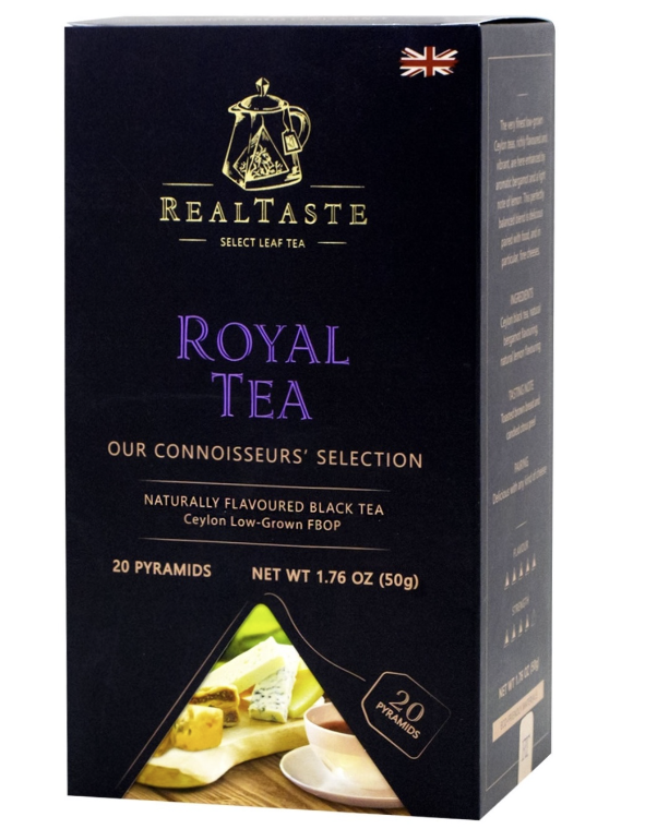 Чай RealTeste Royal Tea чорний 20х2,5г