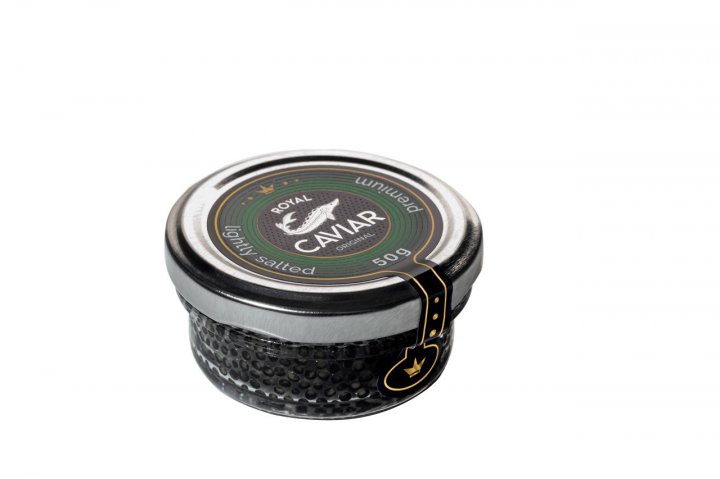 Ікра Royal Caviar Premium зерниста осетрова 50г
