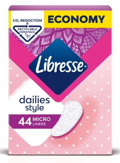 Прокладки Libresse Dailies Style Micro 44шт