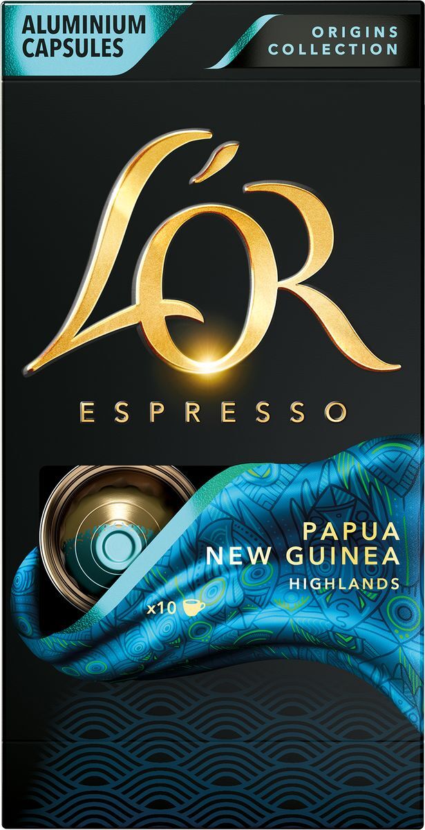 Фото 1 - Кава L’OR Espresso Papua New Guinea капсули 10шт
