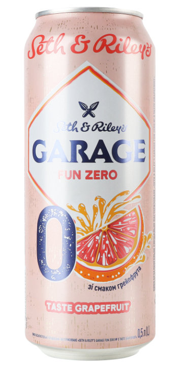 Пиво Seth & Rileys Gаrage Grapefruit №0 б/алк з/б 0,5л