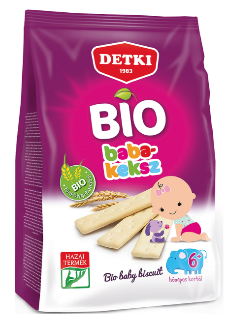 Фото 1 - Печиво Detki Bio Baba-Keksz дитяче від 6 місяців 180г