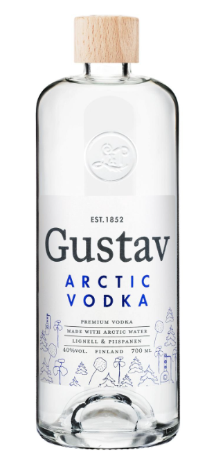 Фото 1 - Горілка Gustav Arctic 40% 0,7л