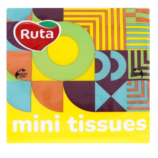 Серветки Ruta Mini Tissues б/аром 2ш 150шт