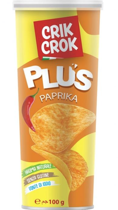 Чіпси Crik Crok Plus Paprika 100г