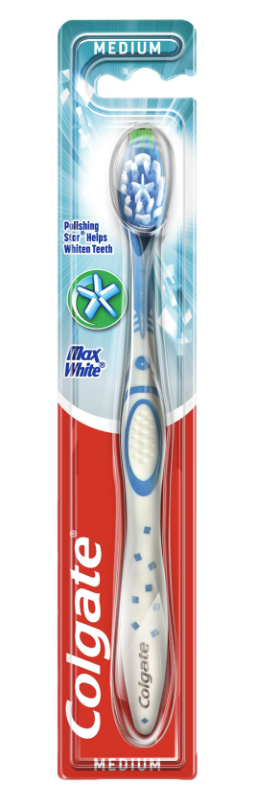 Зубна щітка Colgate Max White середньої жорсткості шт