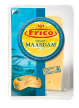 Сир Frico Maasdam 45% наріз. 150г